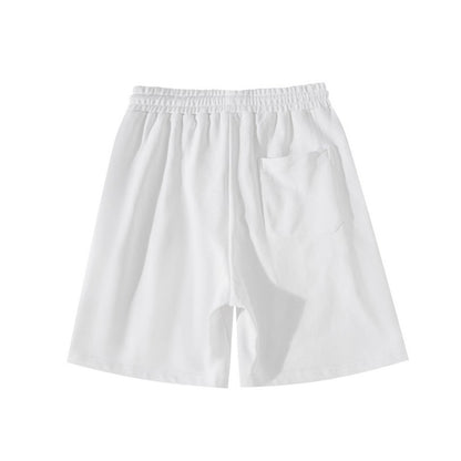 Shorts Balenciaga Balen Ciaga Print White BL037