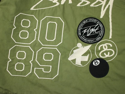 Jaqueta Bomber Nike x Stussy Dupla Face Verde - HYPER LIST