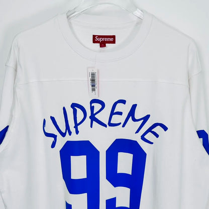 Camisa Supreme 99 L/S Football Branca - HYPER LIST