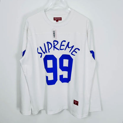 Camisa Supreme 99 L/S Football Branca - HYPER LIST