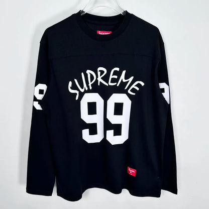 Camisa Supreme 99 L/S Football Preto - HYPER LIST