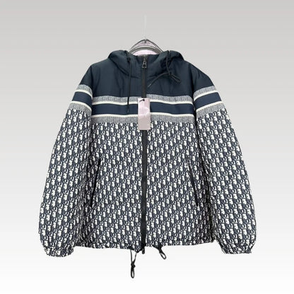 Jacket Christian Dior Monogram Hooded Puffer DO066