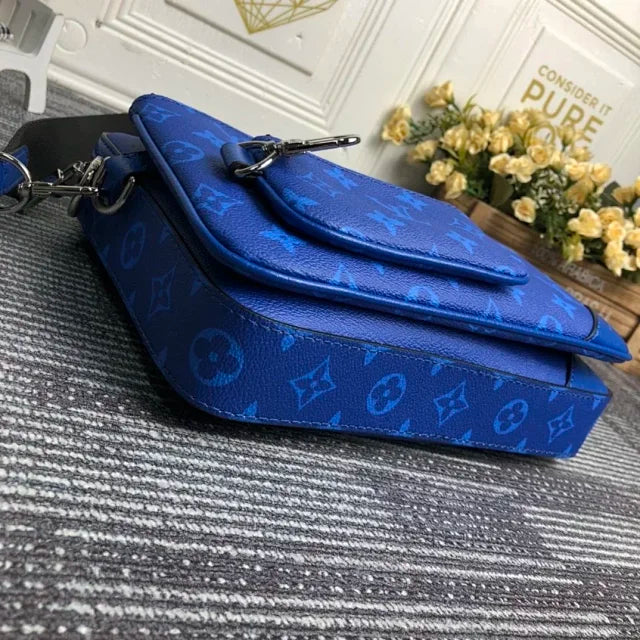 Louis Vuitton Bag Trio Messenger Cobalt Blue - HYPER LIST