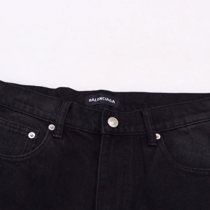 Jeans Balenciaga BB Logo Blue BL047