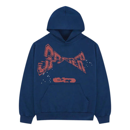 Moletom Sp5der Adult Sweatshirt Navy - HYPER LIST