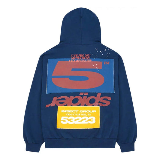 Moletom Sp5der Adult Sweatshirt Navy - HYPER LIST