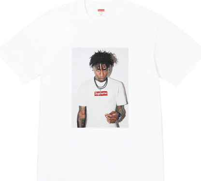 Camiseta Supreme NBA Youngboy White - HYPER LIST