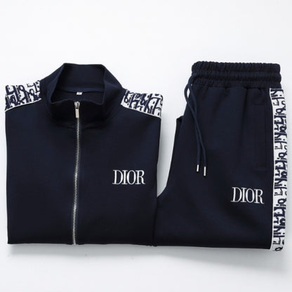 Set Dior Monogram Track Jacket and Pants DO069