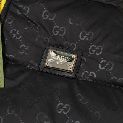 Jacket Puffer Gucci XL Monogram Hooded GC111