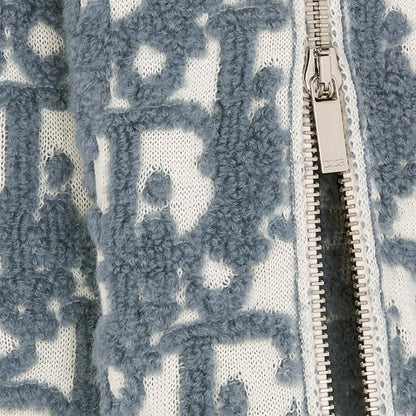 Sweater Dior Monogram Blue Textured DO011