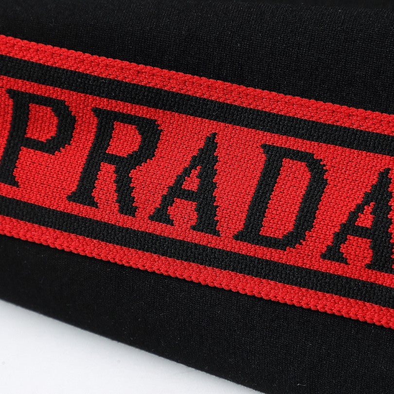 Tracksuit Prada White and Black Red Stripe PD050
