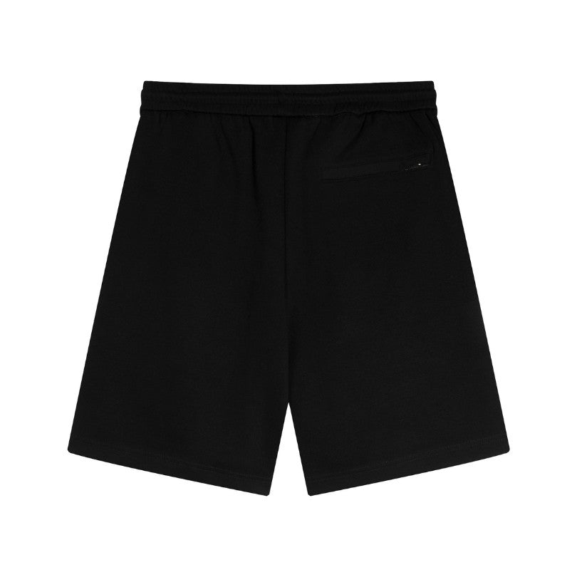 Shorts Prada Logo Patch Black PD012