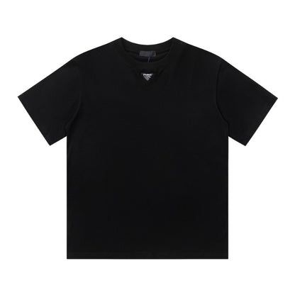 T-shirt Prada Milano Rope Logo Black PD007