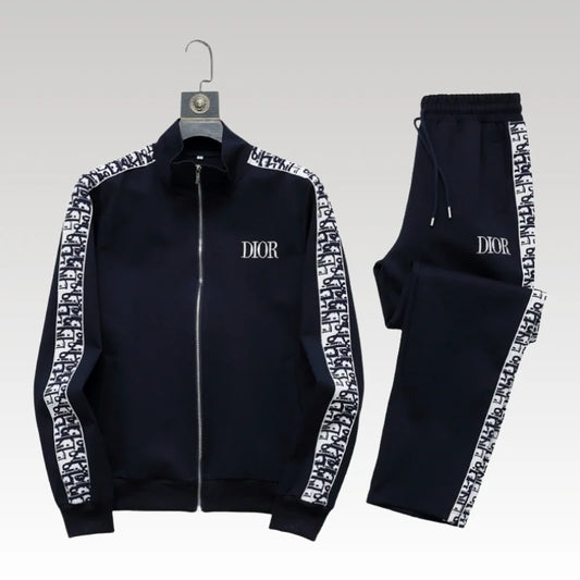 Set Dior Monogram Track Jacket and Pants DO069