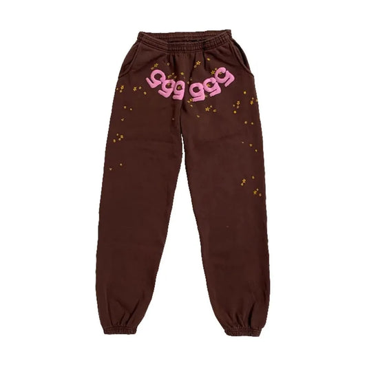 Calça Sp5der Angel Number Brown - HYPER LIST