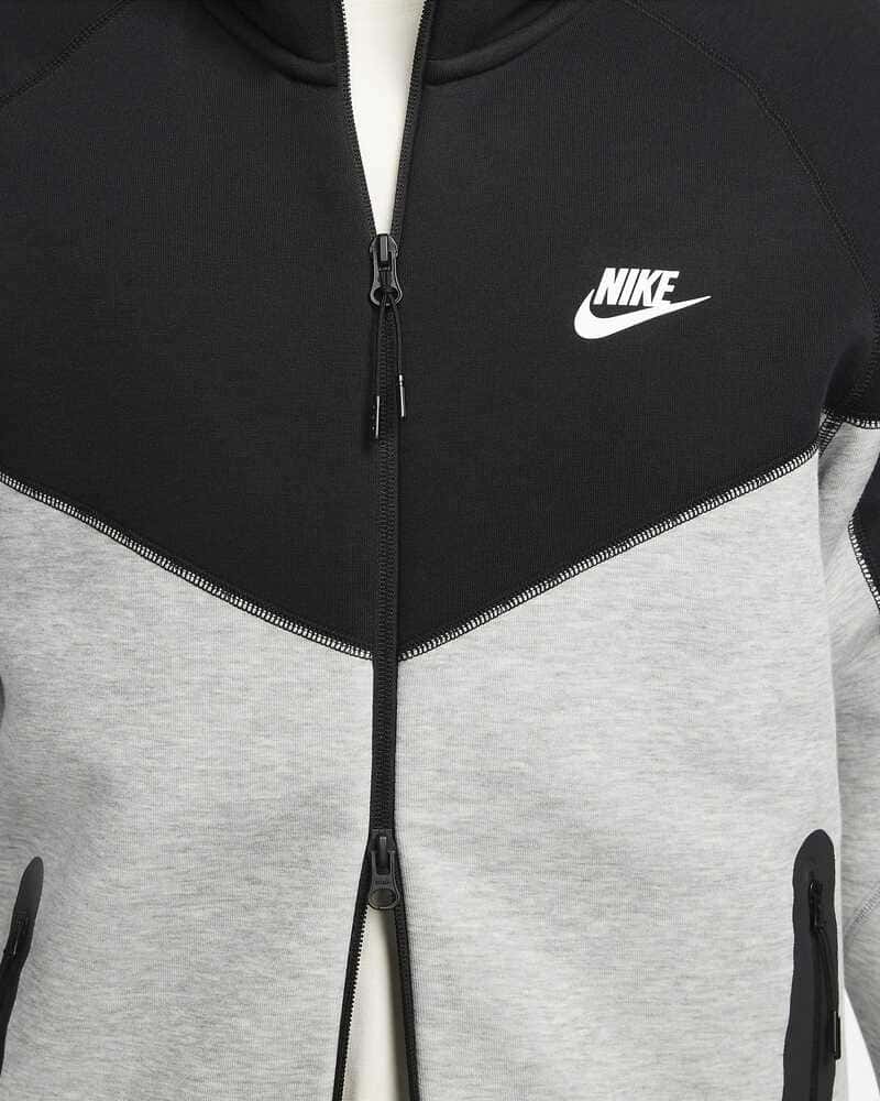 Conjunto Nike Tech Fleece Cinza/Preto 2023 (New Season) - HYPER LIST