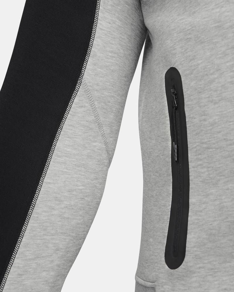 Conjunto Nike Tech Fleece Cinza/Preto 2023 (New Season) - HYPER LIST