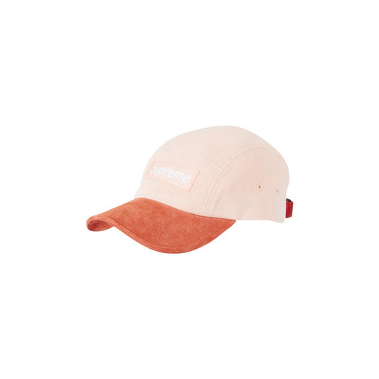 Boné Supreme Washed Chino Twill Camp Salmon Colour - HYPER LIST