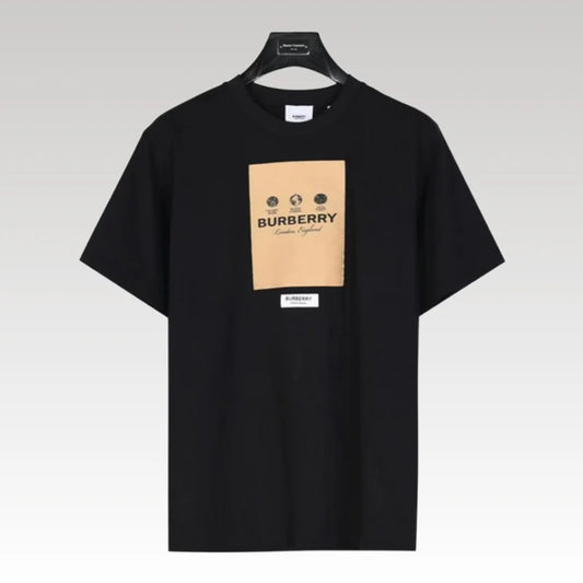 T-shirt Burberry Black London England BY034