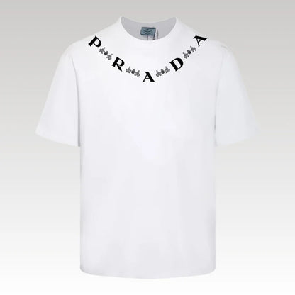 T-shirt Prada Bicycle Print White PD019