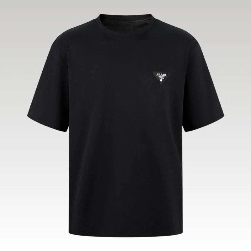 T-shirt Prada Crest Logo Black PD018