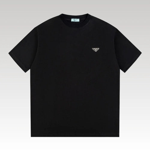 T-shirt Prada Logo Patch Black PD015