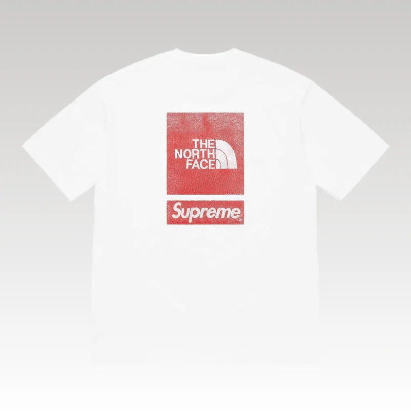 T-shirt Supreme x The North Face White