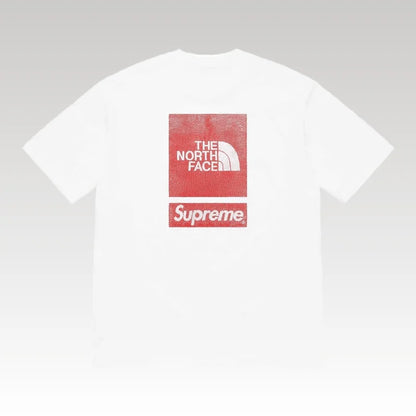 T-shirt Supreme x The North Face White
