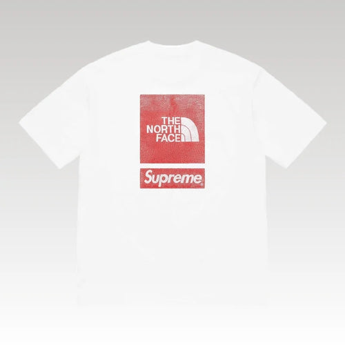 T-shirt Supreme x The North Face White