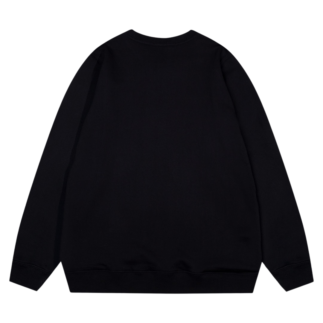 Sweatshirt Prada Milano Triangle Logo Black PD028