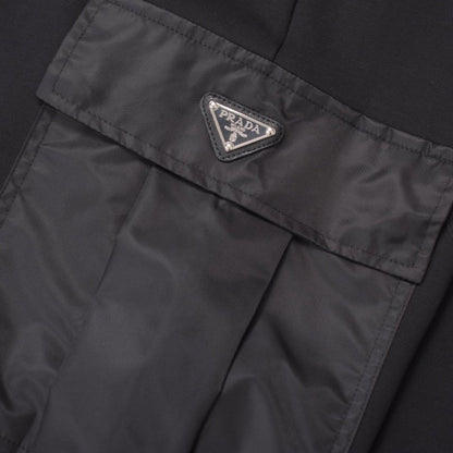 Pants Cargo Prada Black Nylon PD049