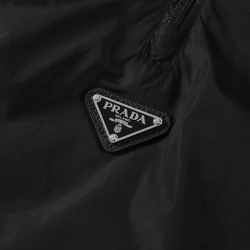 Jacket Prada Triangle Logo Black PD024