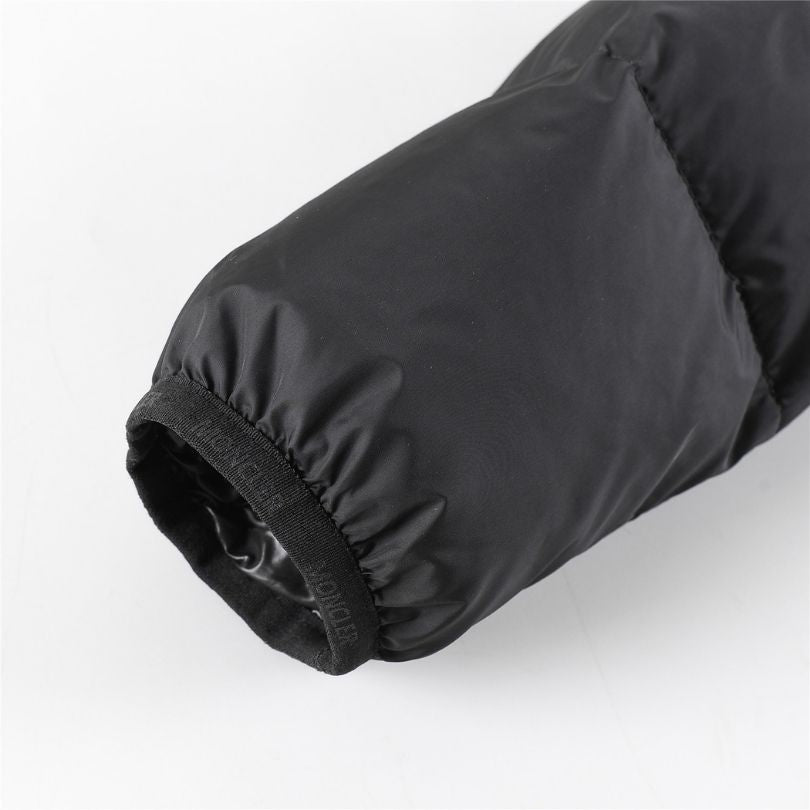 Jacket Puffer Moncler Hooded Black MCL017