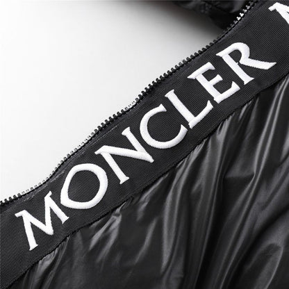 Jacket Puffer Moncler Hooded Black MCL017