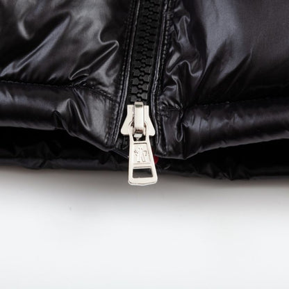 Jacket Puffer Moncler Black with Hood MCL013